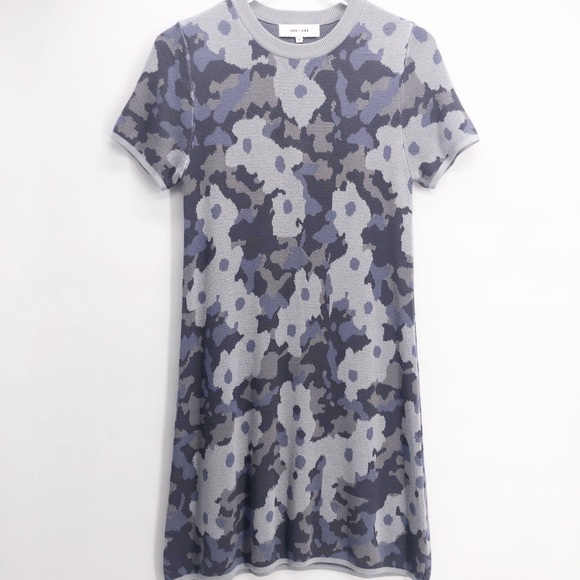 John-Jenn Flower Cammo Sweater Dress s/p - Picture 2 of 7